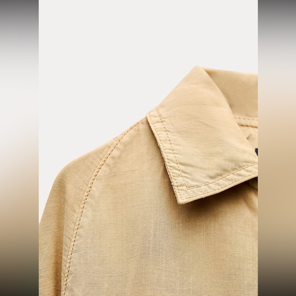 Zara fluid washed trench ZW collection - Picture 9 of 15